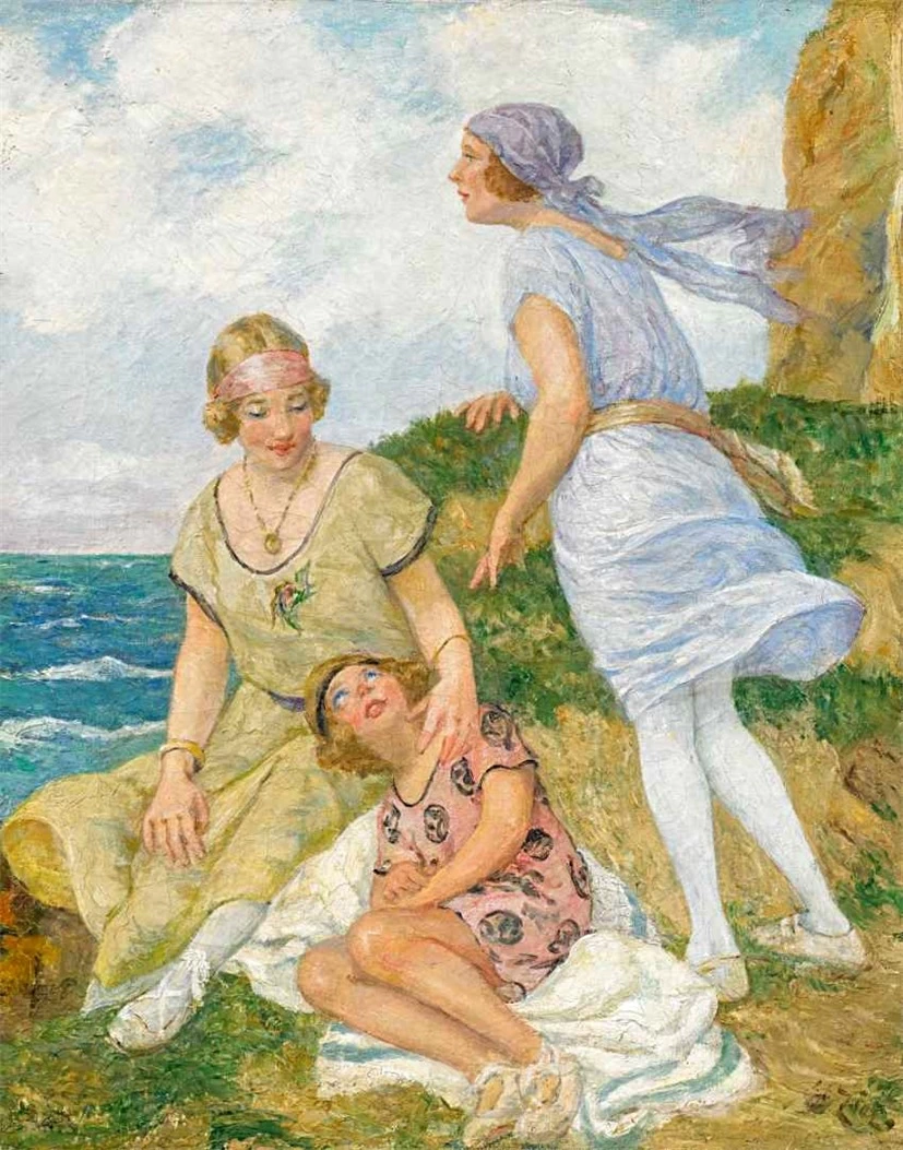 Tre donne al mare